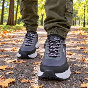 Мъжки маратонки XXL  WATERPROOF КОД Ш-9728-сив