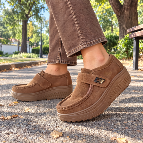 Дамски анатомични обувки КОД 8400-камел