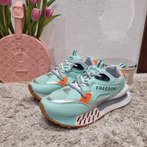 Дамски сникърси КОД МО-1774-мента