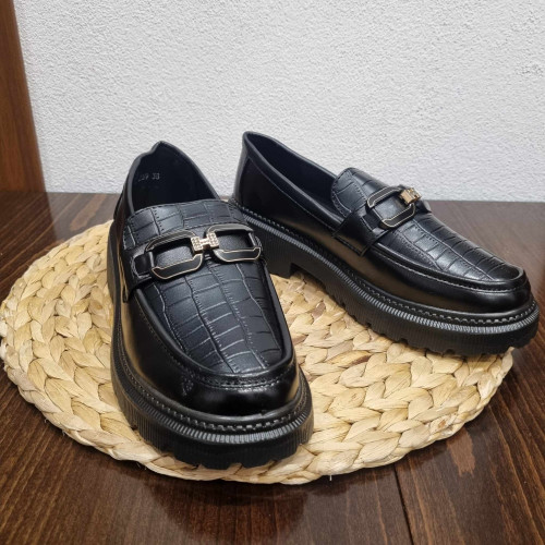 Дамски обувки КОД Д-30-437-черен