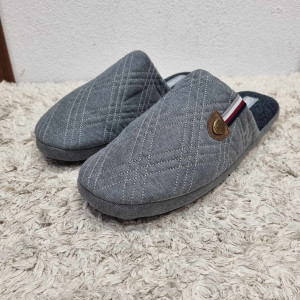 Мъжки домашни чехли XXL КОД ПА-725-сив