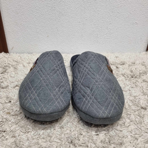 Мъжки домашни чехли XXL КОД ПА-725-сив