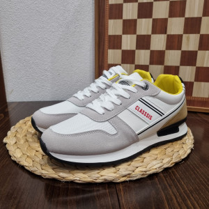 Мъжки сникърси КОД Ш-9467-бял
