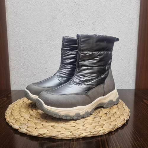 Дамски зимни КОД НИК-5919-сив