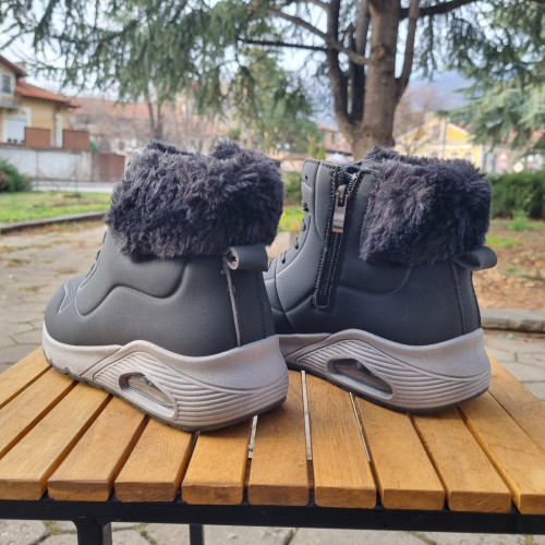 Дамски зимни КОД НИК-5152-черен