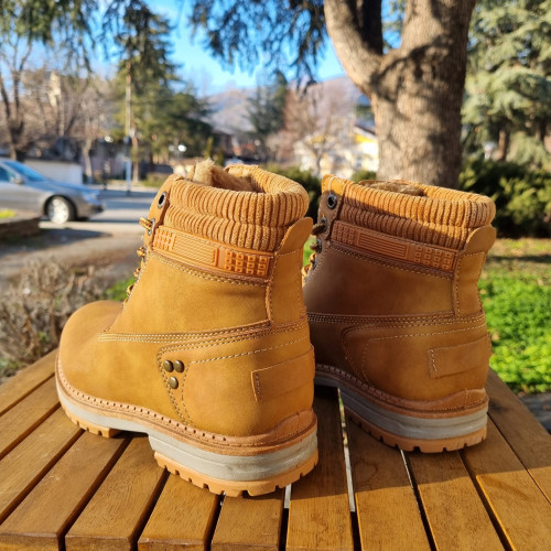 Дамски зимни КОД НИК-5154-камел