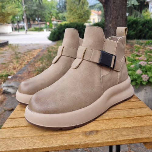 Дамски зимни КОД НИК-5159-беж