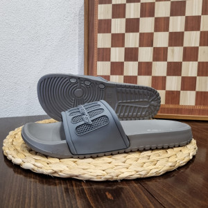 Мъжки чехли КОД J-9562-сив